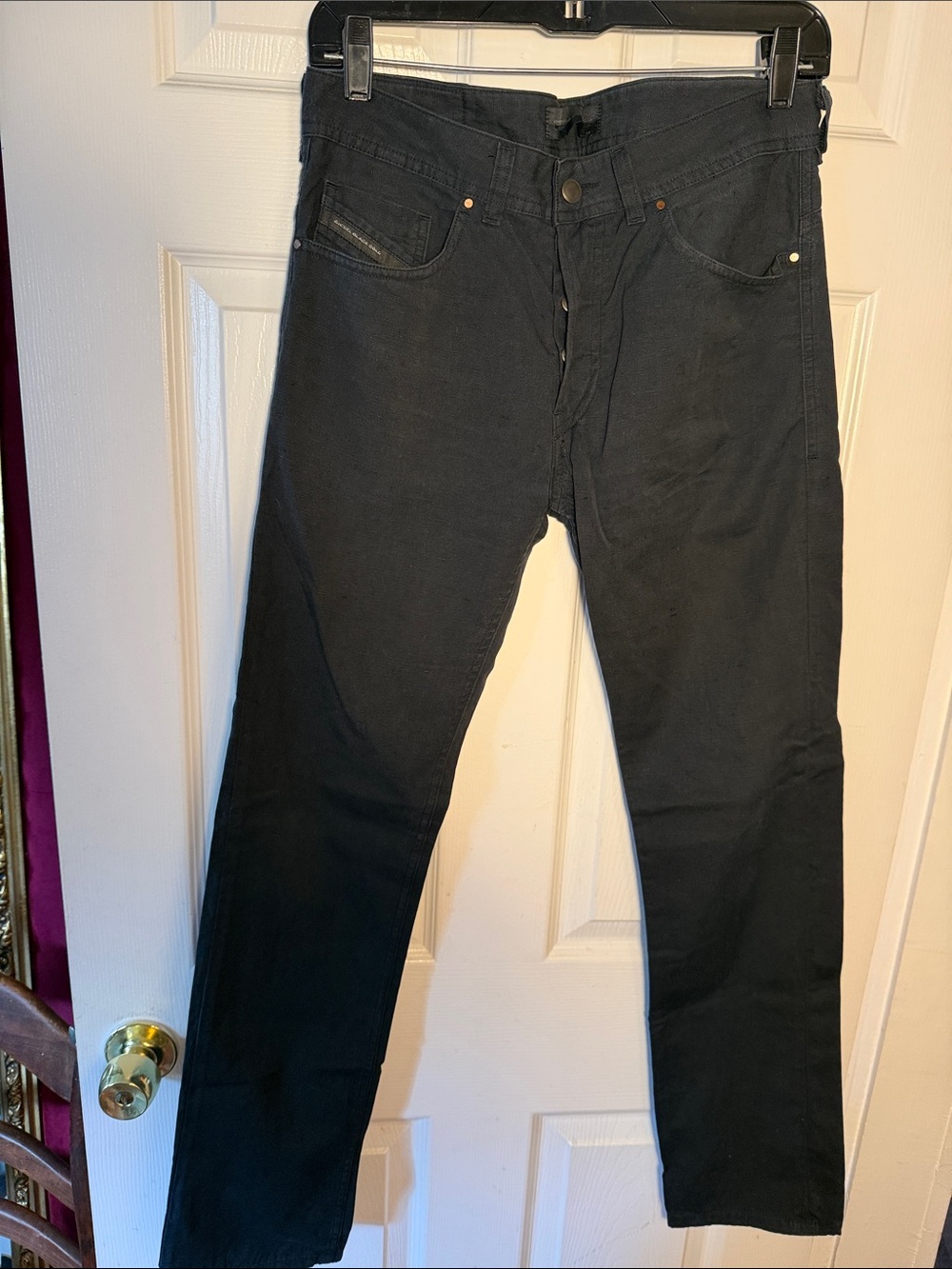 Men’s Diesel Black Gold cotton/linen pants